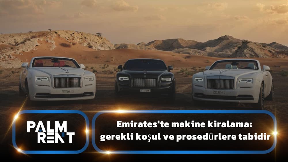 BAE’de araba kiralamak: gerekli koşulları ve belgeleri tanımak